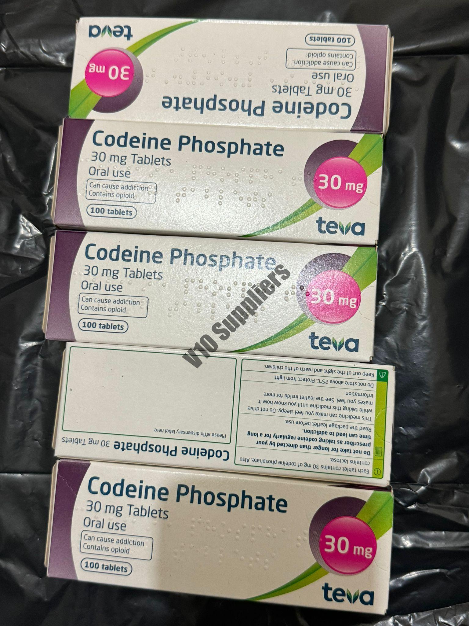 Buy Codeine Phosphate 30 mg in U.K